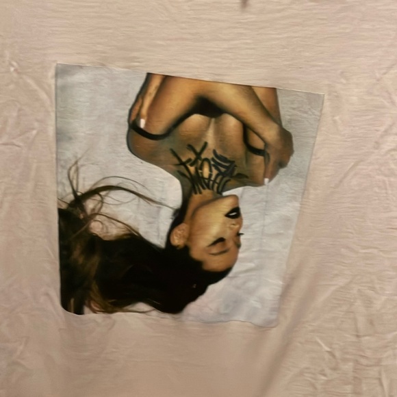 Ariana Grande Thank u, next beige t shirt - Picture 4 of 4